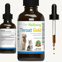 Throat Gold - Soothes Throat Irritation in Cats (2 oz)