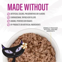 Tiki Cat After Dark Venison Pate Grain-Free Wet Food for Cats (3 oz x 12 cans)