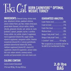 Tiki Cat Born Carnivore Optimal Weight (5.6 lb)