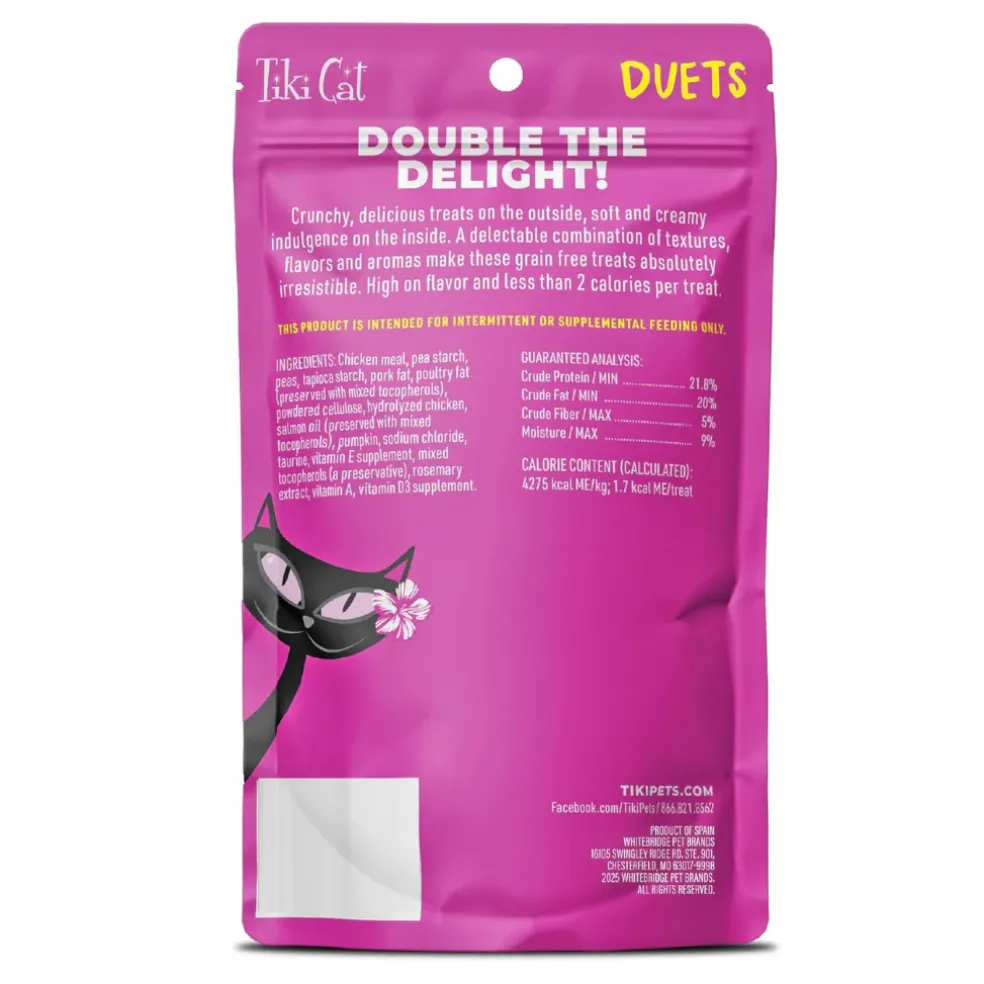 Tiki Cat Duets Chicken Flavoured Crunchy Cat Treats (2 oz)
