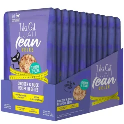 Tiki Cat Luau Lean Gelee Chicken and Duck Grain-Free Wet Food For Cats (2.8 oz x 12 Pouches)