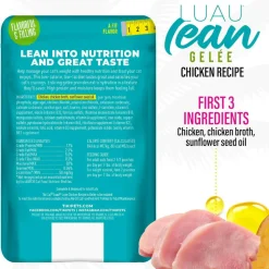 Tiki Cat Luau Lean Gelee Chicken Grain-Free Wet Food For Cats (2.8 oz x 12 Pouches)