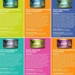 Tiki Cat Luau Pate Grain-Free Wet Food for Cats -Variety Pack (2.8 oz x 12 cans)