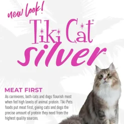 Tiki Cat Senior Salmon Velvet Mousse Grain-Free Wet Food For Senior Cats (2.8 oz x 12 pouches)