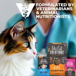 Tiki Cat Solutions Supplement Skin & Coat Salmon Recipe in Broth for Cats (0.28 oz x 20 Sachets)