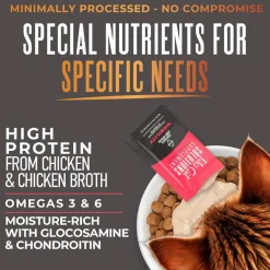 Tiki Cat Solutions Supplement Mobility Chicken Recipe in Broth for Cats (0.28 oz x 20 sachets)