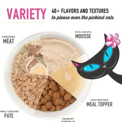 Tiki Cat Velvet Mousse Kitten Salmon Grain-Free Wet Food for Cats (2.4 oz x 12 pouches)