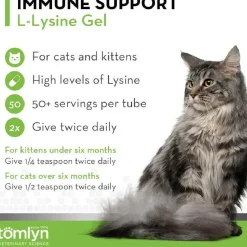 Tomlyn Immune Support L-Lysine Maple Flavor Gel for Cats (5 oz)