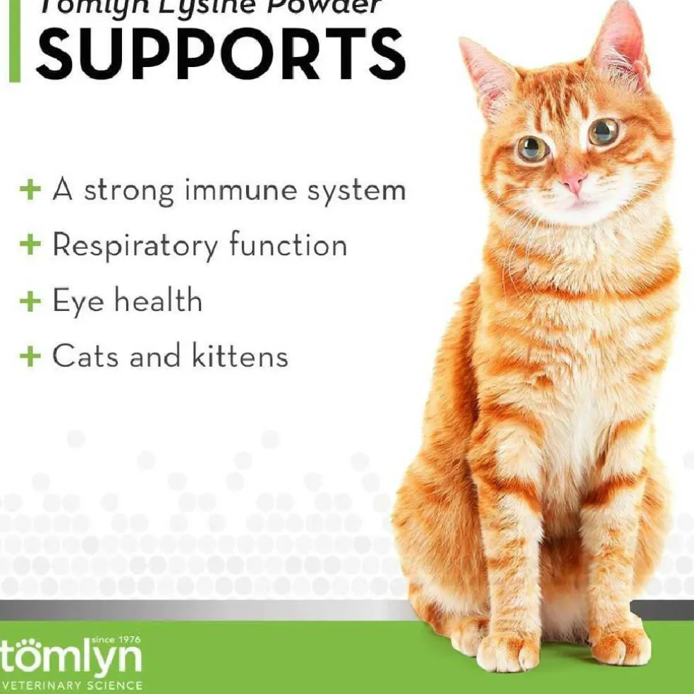 Tomlyn Immune Support L-Lysine Powder for Cats (3.5 oz)