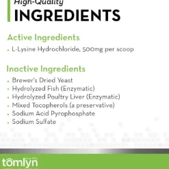 Tomlyn Immune Support L-Lysine Powder for Cats (3.5 oz)