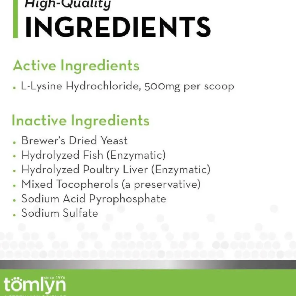 Tomlyn Immune Support L-Lysine Powder for Cats (3.5 oz)