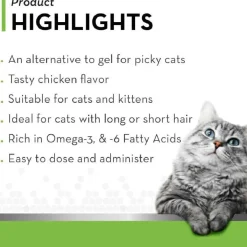 Tomlyn Laxatone Chicken Flavor Hairball Remedy Soft Chews (60 ct)