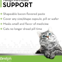Tomlyn Pill-Masker Bacon Flavored Paste for Cats (4 oz)