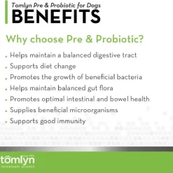 Tomlyn Pre & Probiotic Water Soluble Powder for Dogs (30 sachets)