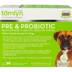 Tomlyn Pre & Probiotic Water Soluble Powder for Dogs (30 sachets)