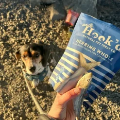 Totally Hook'd Freeze-Dried Herring Dog & Cat Treats (2 oz)
