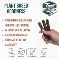 Treat Collective Chicken + Blueberry & Pomegranate Training Dog Treats (9 oz)