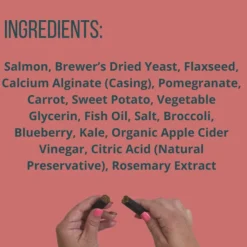 Treat Collective Salmon + Pomegranate Training Dog Treats (9 oz)
