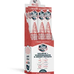 Treat Collective Salmon + Pomegranate & Sweet Potato Dog Jerky Sticks (16 pack)