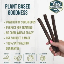 Treat Collective Turkey + Kale & Pomegranate Dog Jerky Sticks (16 pack)