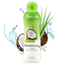 Tropiclean Aloe Moist Deodorizing Shampoo for Pets (20 oz)