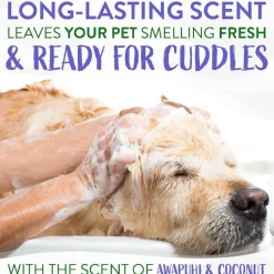 Tropiclean Awapuhi & Coconut Whitening Shampoo for Pets