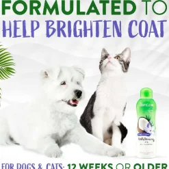 Tropiclean Awapuhi & Coconut Whitening Shampoo for Pets