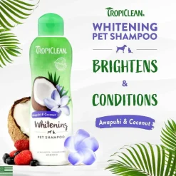 Tropiclean Awapuhi & Coconut Whitening Shampoo for Pets