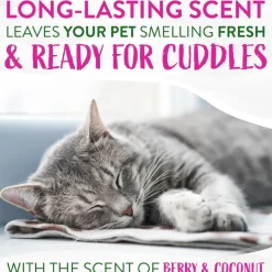 TropiClean Berry & Coconut Deep Cleansing Shampoo for Cats & Kittens (12oz)