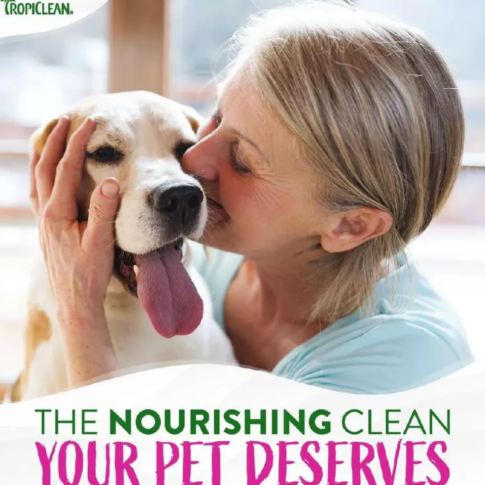 Tropiclean Coconut & Berry Deep Cleansing Shampoo For Pets