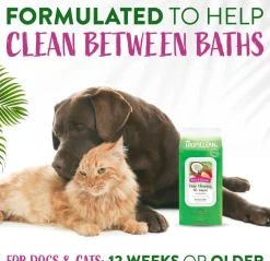 Tropiclean Deep Cleaning Berry & Coconut Deodorizing Pet Wipes (100 ct)