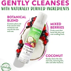 TropiClean Deep Cleansing Waterless Cat Shampoo (7.4oz)