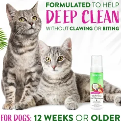 TropiClean Deep Cleansing Waterless Cat Shampoo (7.4oz)