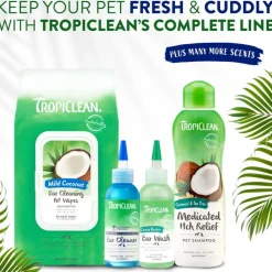 TropiClean Dual Action Ear Cleaner for Pets (4oz)