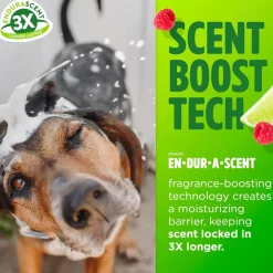 TropiClean EnduraScent Raspberry Lime Deodorizing Shampoo for Dogs & Cats (20 oz)