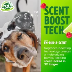 TropiClean EnduraScent Raspberry Lime Deodorizing Pet Spray For Dogs & Cats (8 oz)
