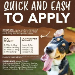 TropiClean Enticers Dental Cleaning Gel for Dogs Smoked Brisket Flavor