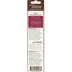 TropiClean Enticers Dental Cleaning Gel Hickory Bacon Dog (2 oz)