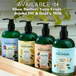 TropiClean Essentials Shea Butter Moisturizing Conditioner for Dogs, Puppies, and Cats (16 oz)