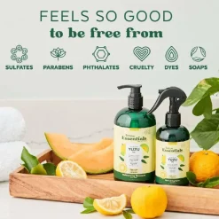 TropiClean Essentials Yuzu Fruit Refreshing Coat Spray For Dogs (8 oz)