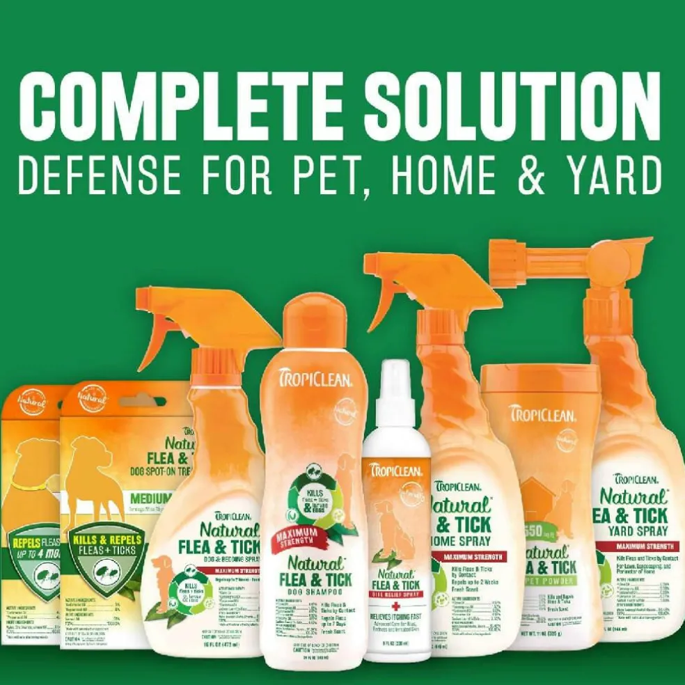 Tropiclean Flea & Tick Dog & Bedding Spray (16 oz)