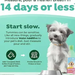 TropiClean Fresh Breath Dental Health Solutions Water Additive for Puppies (8 oz)