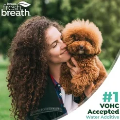 TropiClean Fresh Breath Dental Health Solutions Water Additive for Puppies (8 oz)