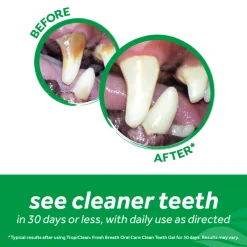 TropiClean Fresh Breath Dental & Oral Care Brushing Gel for Dogs (2 oz)