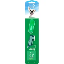 TropiClean Fresh Breath Finger Brushes for Pets (2 pack)