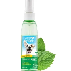 TropiClean Fresh Breath Oral Care Spray for Pets, 4oz