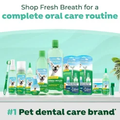 TropiClean Fresh Breath Oral Care Kit for Large Dogs