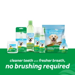 TropiClean Fresh Breath Total Care Oral Gel Kit for Dogs