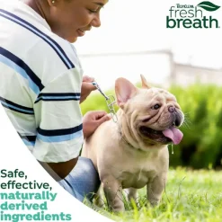TropiClean Fresh Breath Triple Flex Toothbrush for Small & Medium Dogs