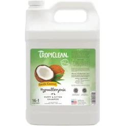 TropiClean Gentle Coconut Hypoallergenic Puppy & Kitten Shampoo